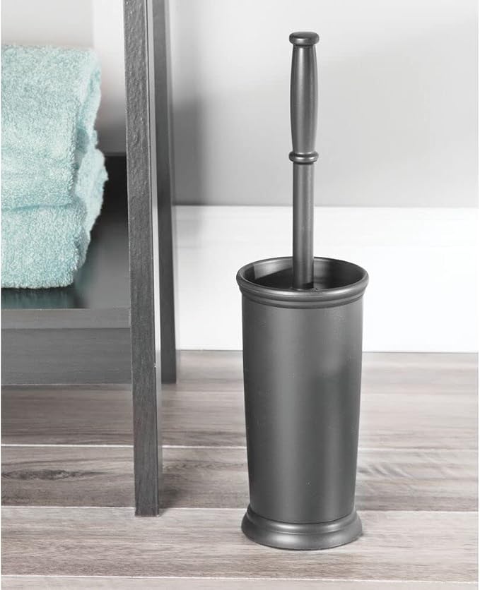 mDesign Toilet Bowl Brush and Holder - Image 2