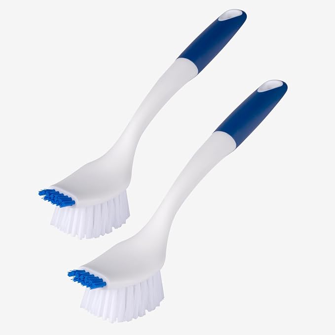 Heavy Duty 2 Pack Dish Scrub Brush by BITOPE