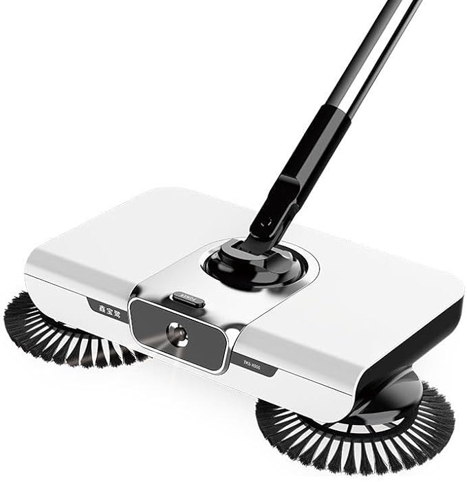 Hand Push Floor Sweeper and Dustpan Set, Magic Broom by ORIXA