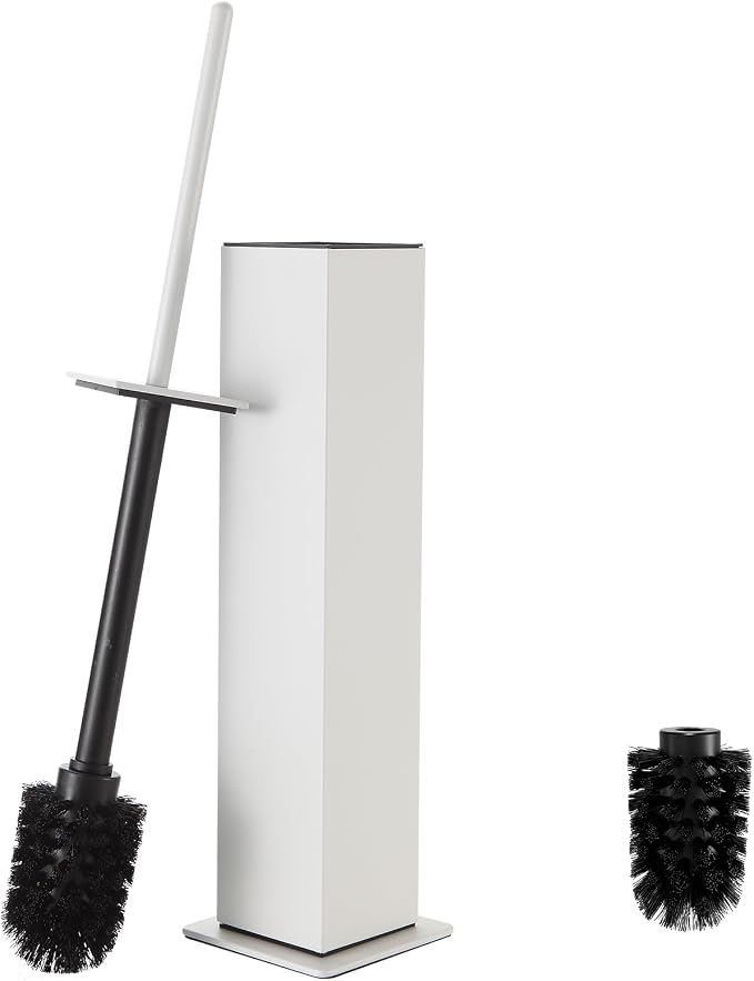 Toilet Brush and Holder Floor Standing, Bathroom Toilet Brush, Freestanding - Image 2
