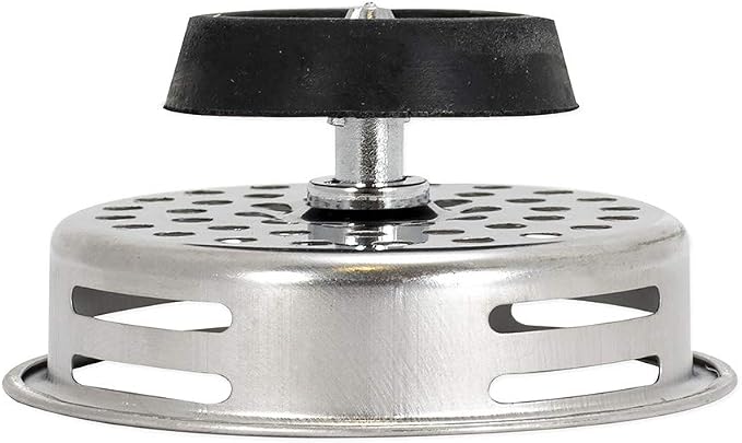 EZ-FLO Rubber Flat Bottom Replacement Basket, 3-1/2 Inch Diameter, Stainless - Image 4