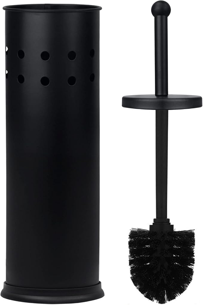 Blue Donuts Toilet Brush and Holder – Cleaning Brush Holder, Toilet Brush by Blue+Donuts