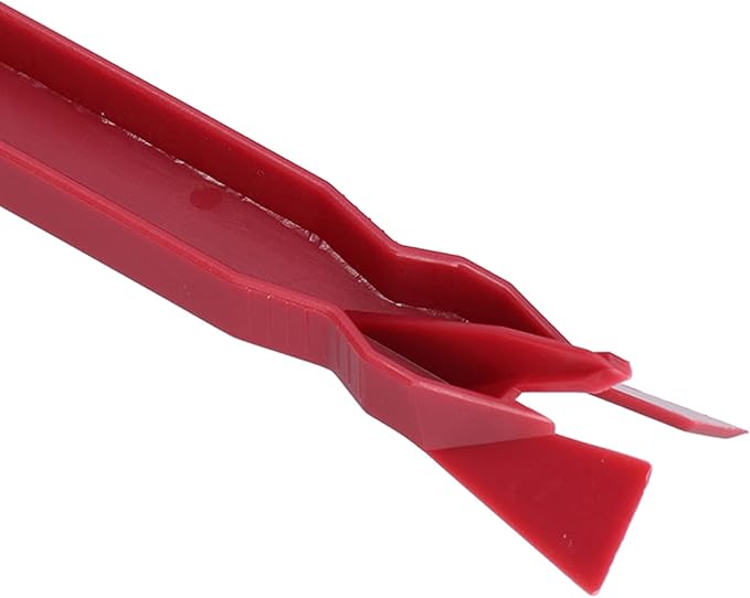 2-Pack Silicone Window Scraper Glass Glue Remover Angle Sealant Tool - Image 2