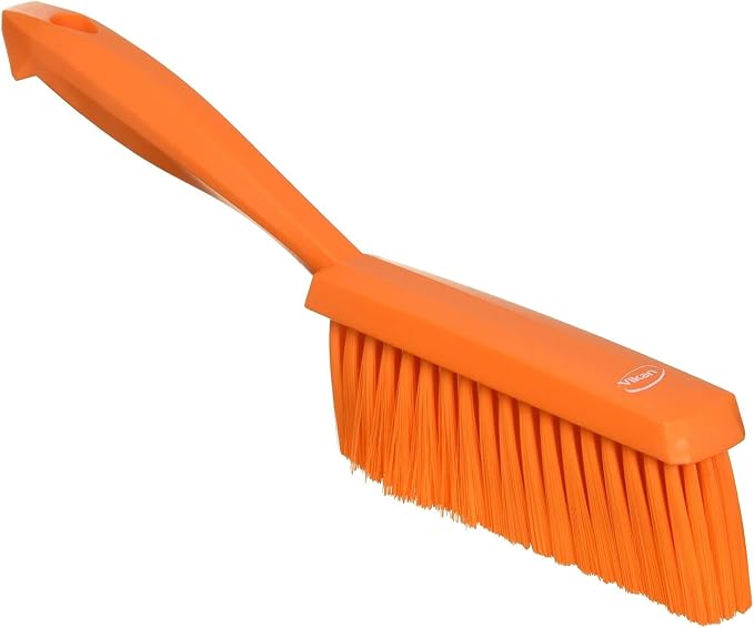 Vikan 45877 Bench Cleaning Brush, Polypropylene/Polyester Soft Bristle Dustpan by Vikan