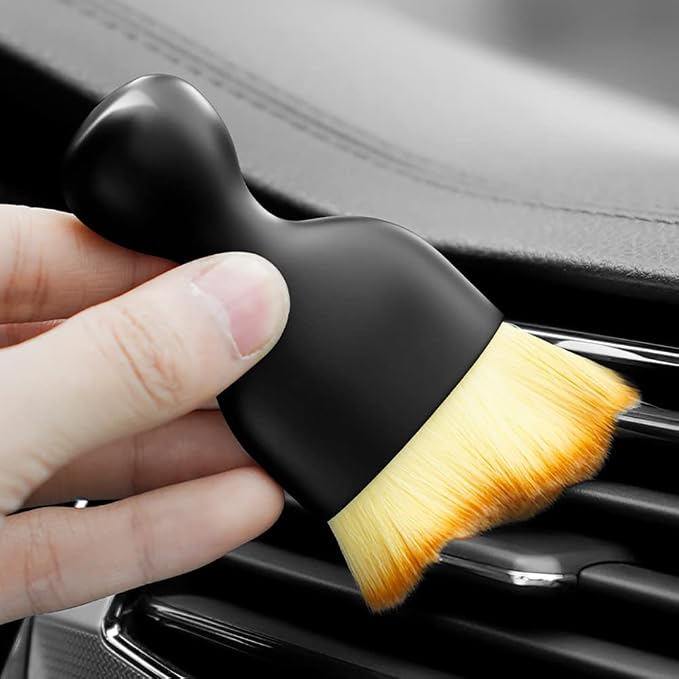 Auto Detailing Brush Set for Car Interior, Air Vent & Console Cleaning - Image 3