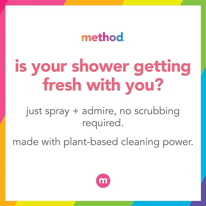 Method Daily Shower Spray Cleaner, Eucalyptus Mint, - Image 4