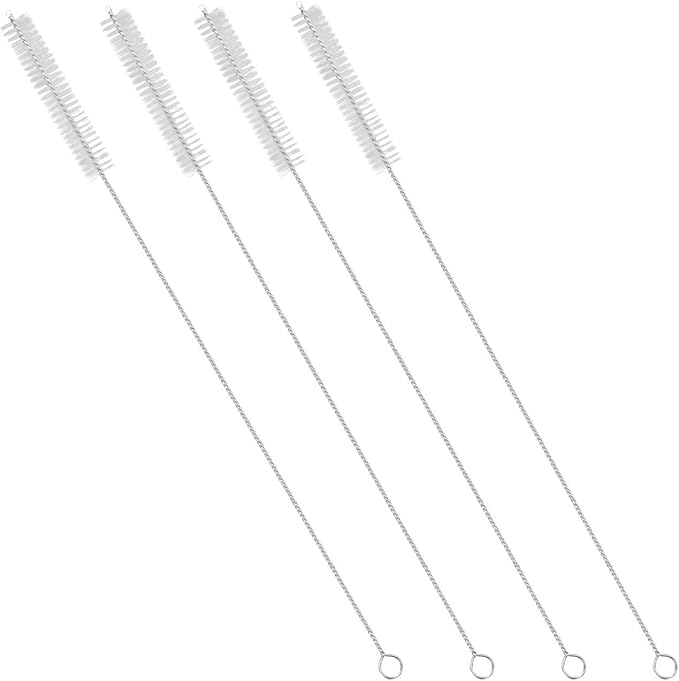 GFDesign Drinking Straw Cleaning Brushes Set 12" Extra Long 12mm Extra Wide by GFDesign