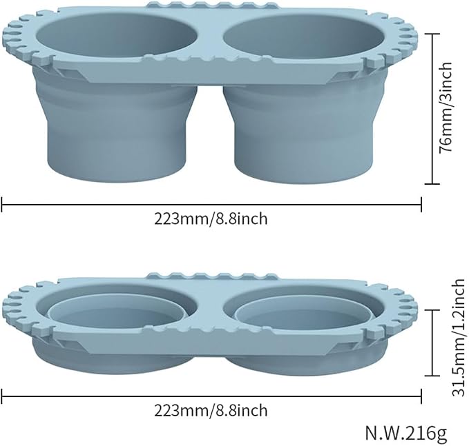 Paint Brush Cleaner Foldable Silicone Cleaning Container 8.8x4.2in gift - Image 6