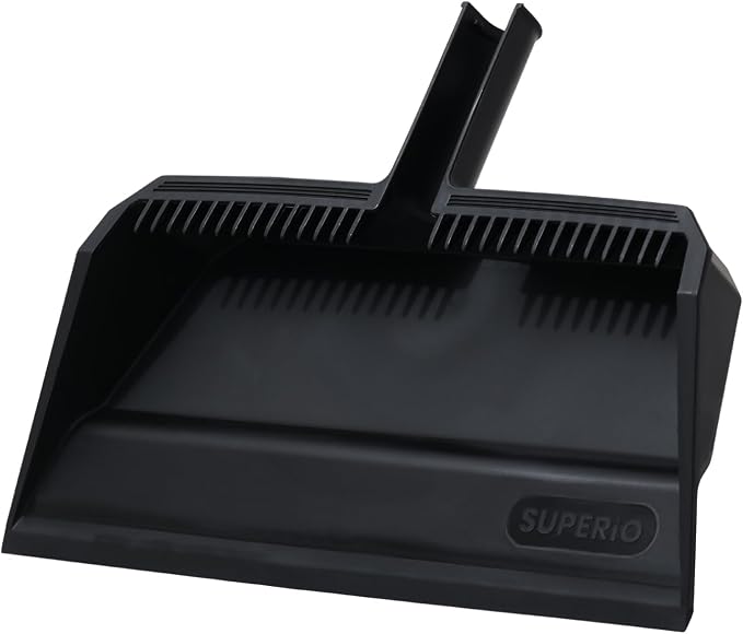Superio 2-Pack Wide Plastic Dustpan - Image 2
