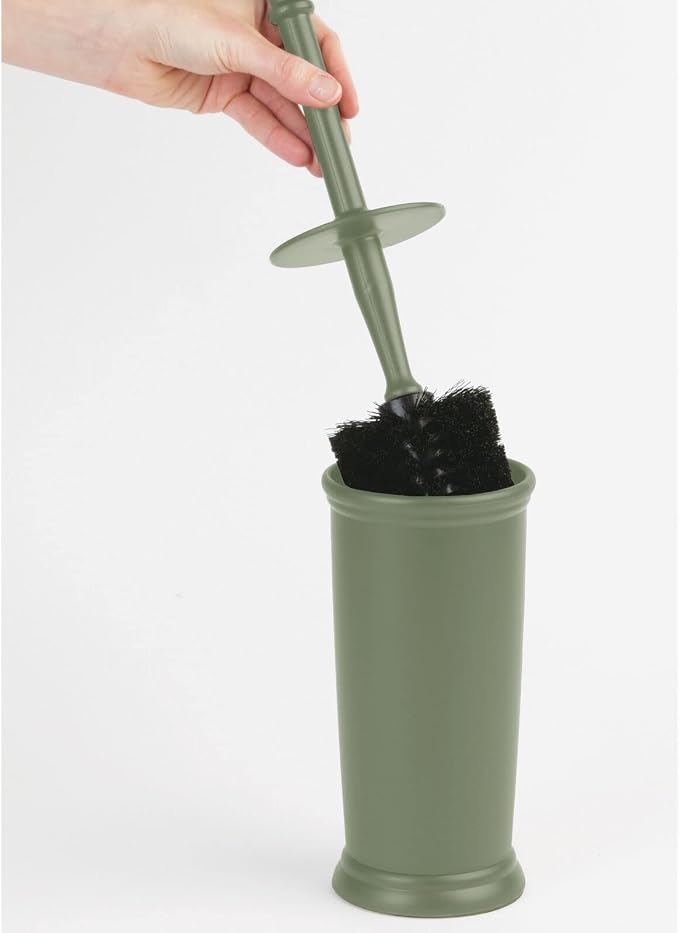 mDesign Toilet Bowl Brush and Holder - Image 4