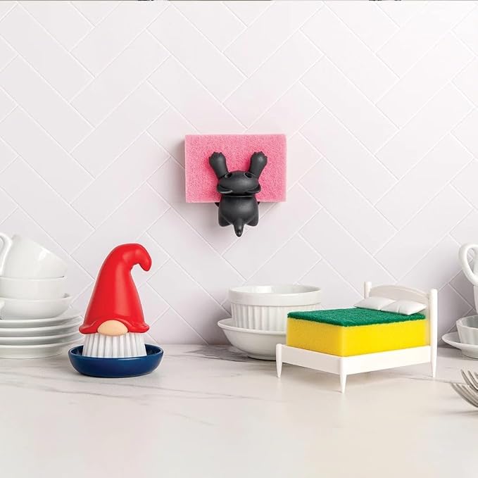 New! Beardy Gnome Dish Brush by Ototo - Image 2