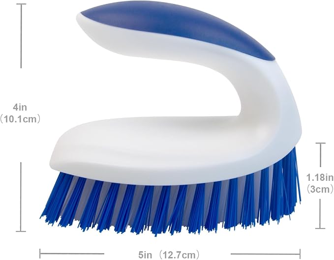 CELOX Stiff Bristle Brush for Cleaning, Hard Bristle Brush for Carpet Cleaning - Image 6