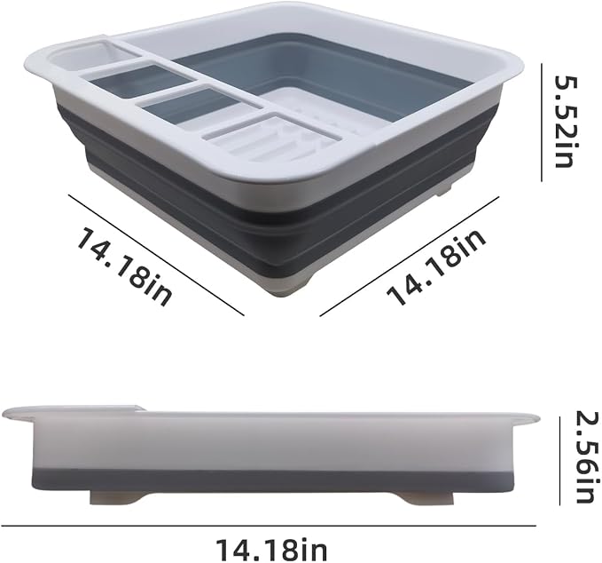 THANSTAR Collapsible Dish Drying Rack - Image 6