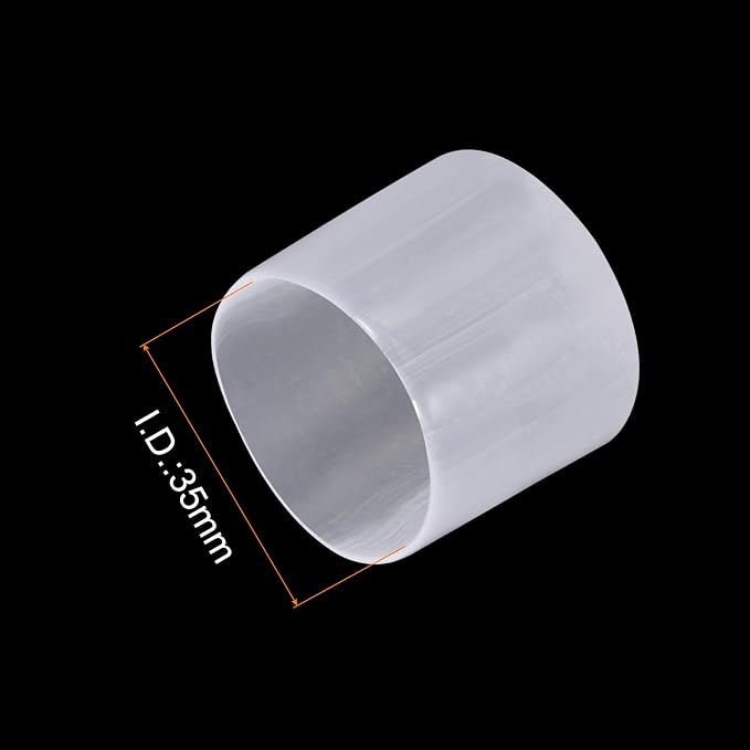 uxcell 20pcs Rubber End Caps 35mm ID Vinyl PVC Round Tube Bolt Cap Cover Screw - Image 3