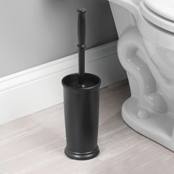 mDesign Toilet Bowl Brush and Holder - Image 2