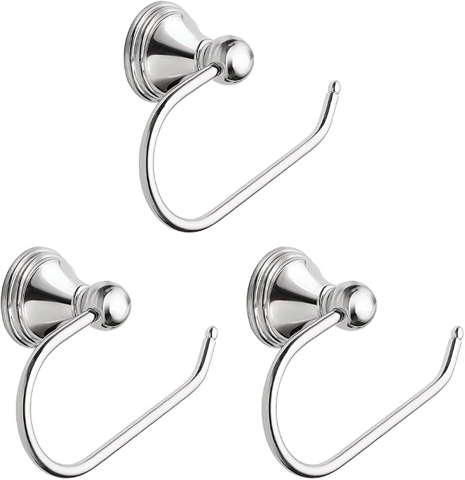 Moen Preston Collection Chrome Single Post Toilet Paper Holder, Wall Mounted by Moen