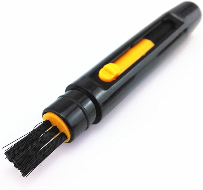 yueton?Pen Shape Double Ended Retractable Adjustable Button Cleaning Brush Mini - Image 6