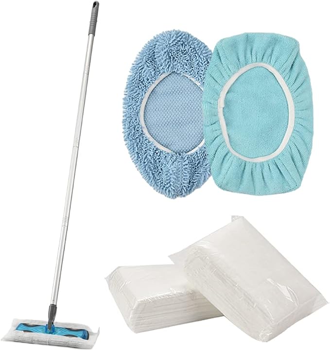 Layers Sweeper Mop Starter Kit, Small Sweeping Flat Mop by Layers