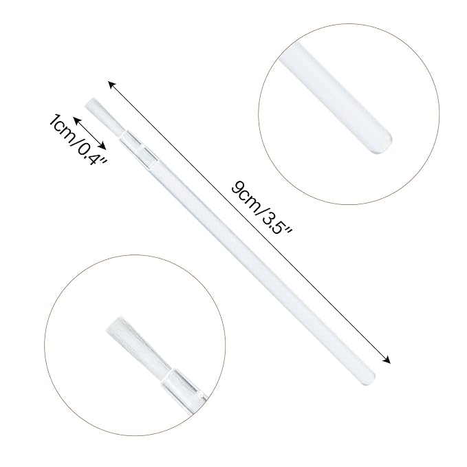 G2PLUS Lip Brushes, Portable and No-Clean Lipstick Applicator, Nail Polish - Image 2