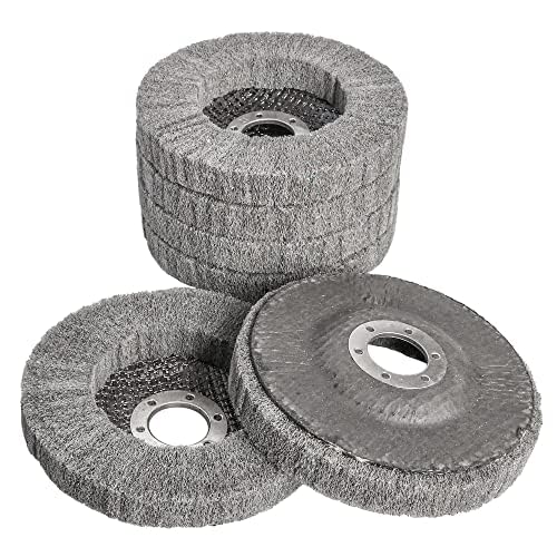 10Pcs 4.5" x 7/8" Nylon Fiber Flap Discs Angle Grinder Polishing Grinding Wheel - Image 3