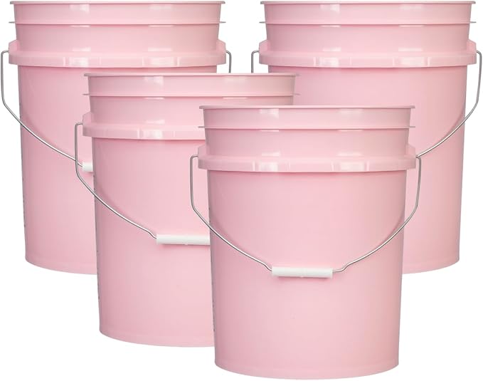 House Naturals 5 Gallon Premium HPDE Plastic Bucket by House+Naturals