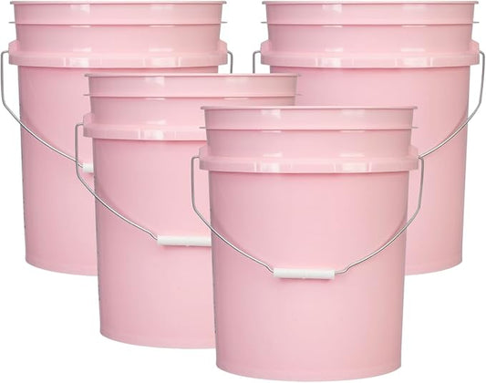 House Naturals 5 Gallon Premium HPDE Plastic Bucket by House+Naturals