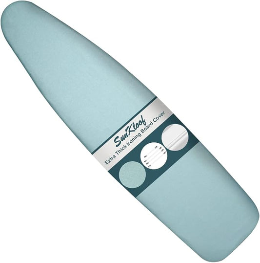 Ironing Board Cover and Pad, Resist Scorching and Staining, 15x54 Reflective by SUNKLOOF