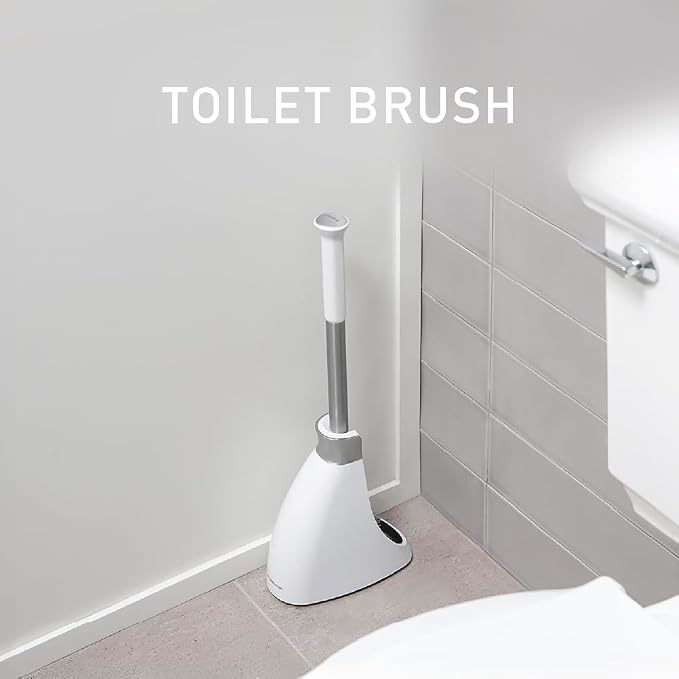 simplehuman Toilet Brush with Caddy, Stainless Steel - Image 2
