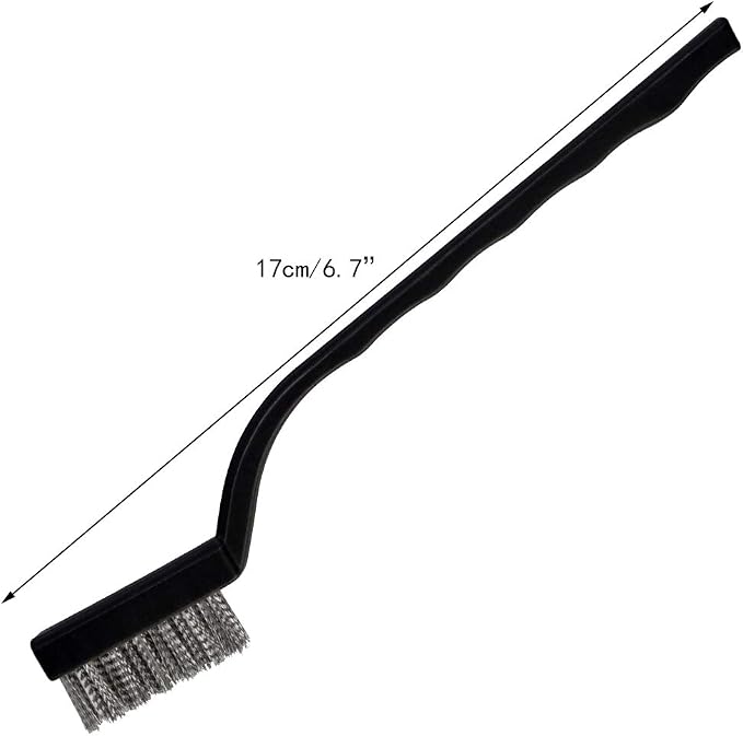 15 Pcs Mini Stainless Steel Wire Brush Set - Image 2