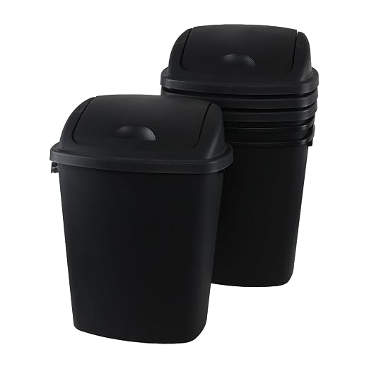 4 Packs Commercial Heavy-Duty Trash Can - Image 7