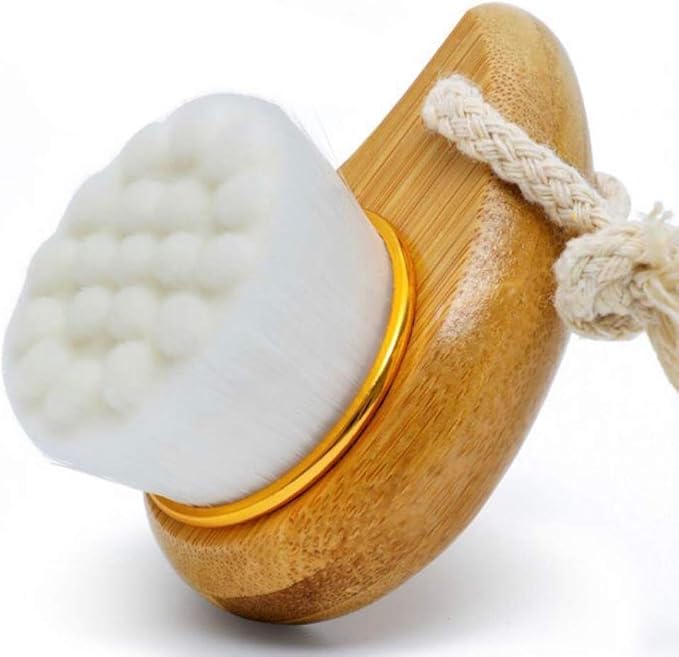 BeNat. Facial Bamboo Wood Handle Cleansing Brush. Extra-Soft Fiber Facial - Image 8