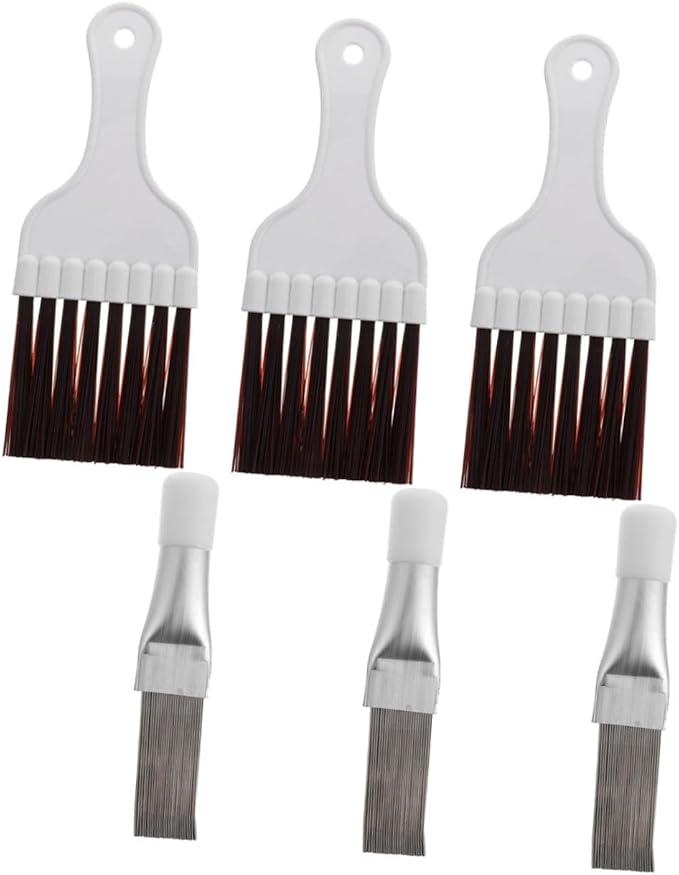 Cabilock 2sets Air Conditioner Cleaning Tool Fin Comb Radiator Brush - Image 3