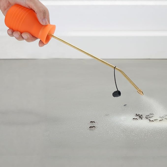 Powder Duster/Large Diatomaceous Earth Bulb Duster/Powder Applicator - Image 4