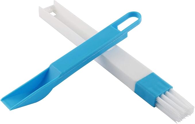 E-outstanding Window Groove Cleaning Brush 2PCS Window Track Door Groove Corner - Image 2