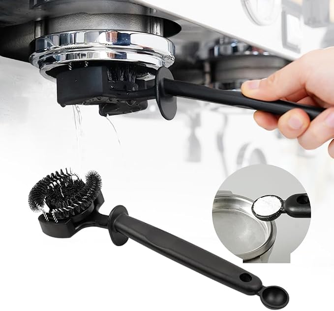 watchget Espresso Coffee Machine Cleaning Brush Espresso Group Head Cleaning by watchget