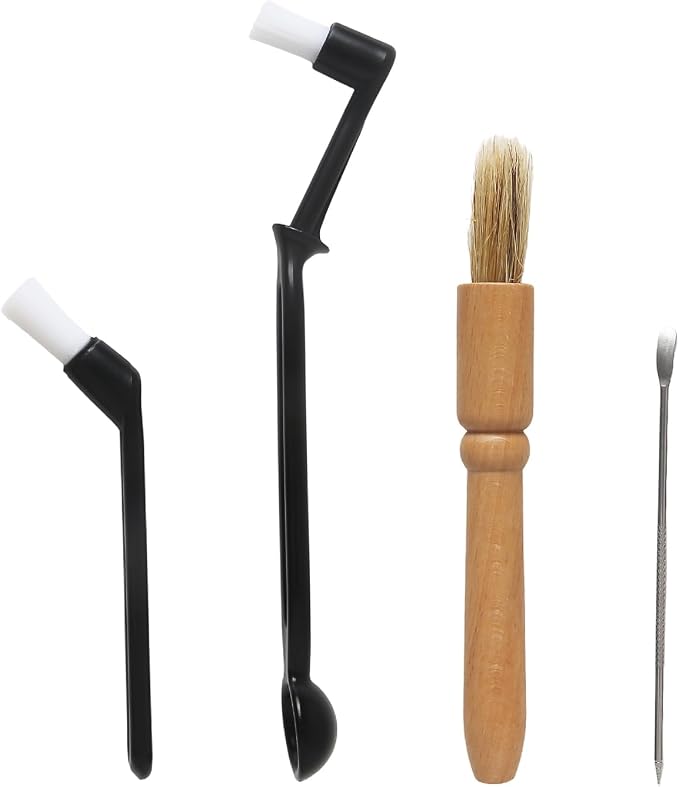 Coffee Machine Cleaning Brush Set – 4-Piece Kit by Dekotech