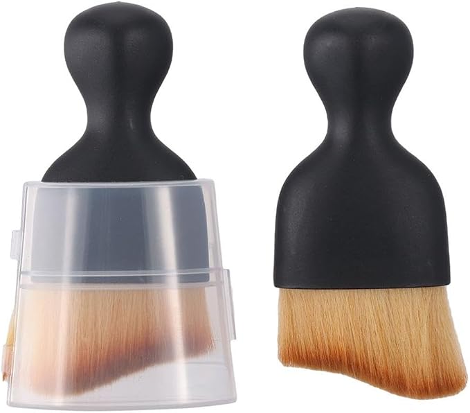 BYOBYO Yellow 2Pcs Car Bristle Cleaning Brush, Car Detailing Brush, Car by BYOBYO