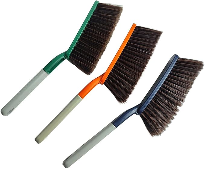 Soft Bristle Bed Sheets Sweeping Cleaning Brush by Honkenda