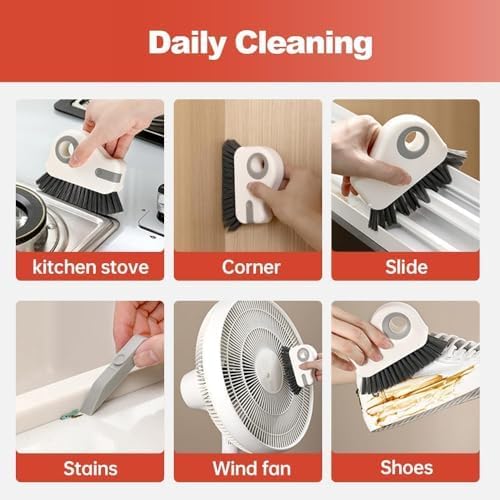 2 in 1 Groove Cleaning Brush Window Track Cleaning Tools, 2025 New Hard Bristle - Image 7
