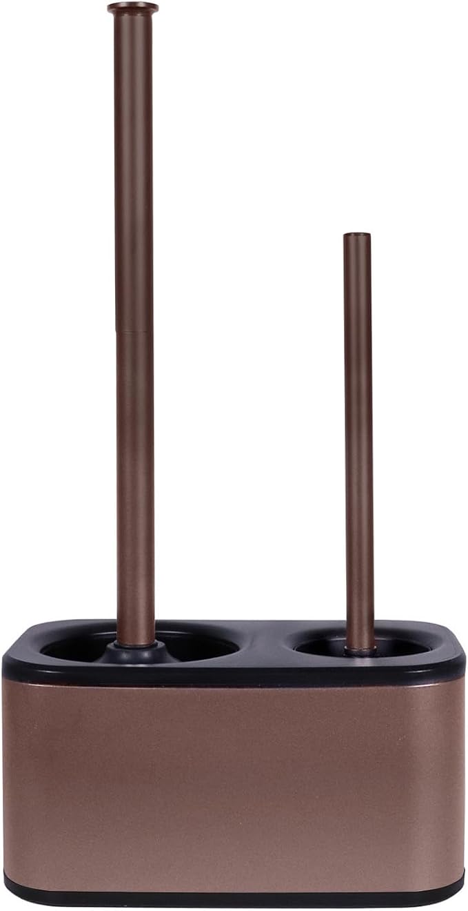 Blue Donuts Toilet Brush and Plunger Set by Blue+Donuts