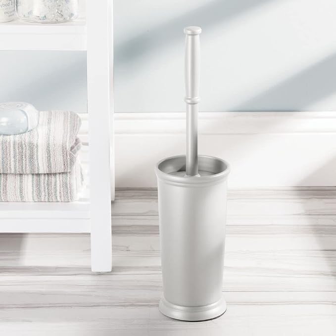 mDesign Toilet Bowl Brush and Holder - Image 2