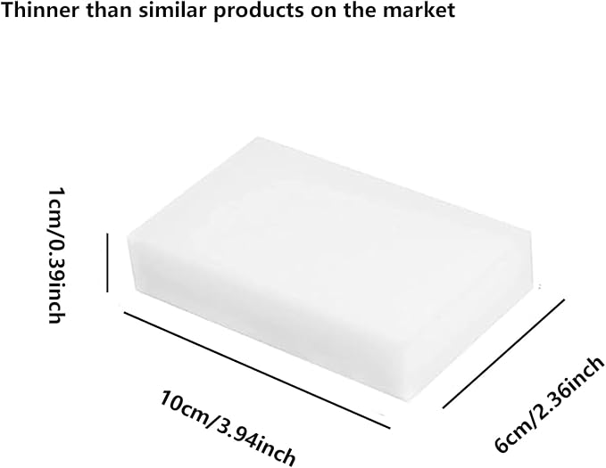 30PCS Magic Sponge Eraser Bulk White Melamine 1cm Sponge Cleaning - Image 6