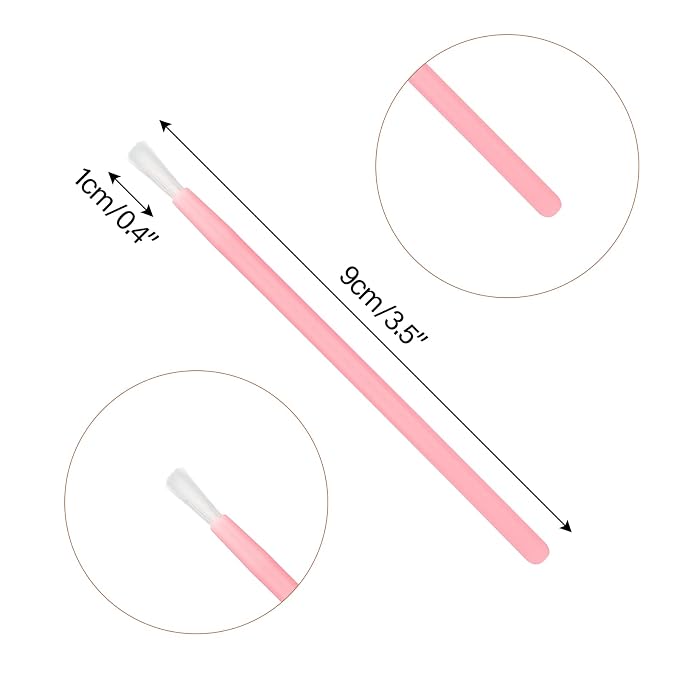 G2PLUS Lip Brushes, Portable and No-Clean Lipstick Applicator, Nail Polish - Image 2