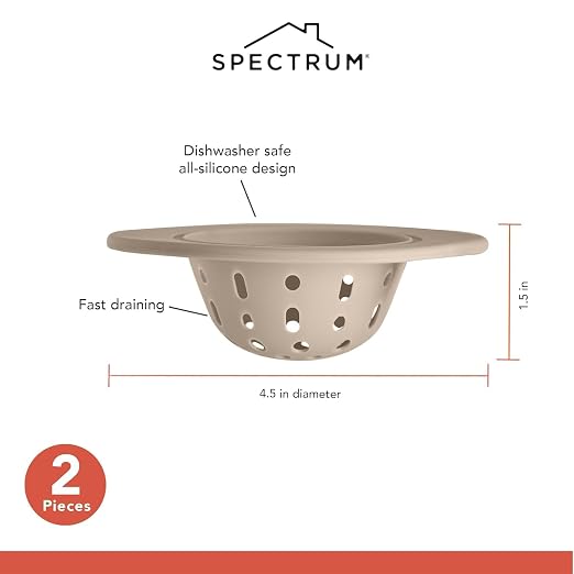 Spectrum Silicone Sink Strainer 2-Pack - Image 5