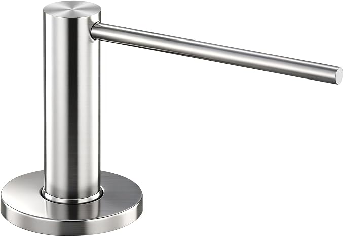 GAPPO Soap Dispenser for Kitchen Sink, Built in Sink Soap Dispenser, Brushed by GAPPO
