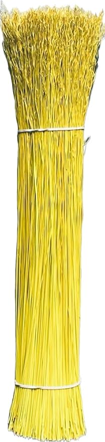 1 Pound Bundle Natural or Dyed/Colored Broomcorn Hurl by ParkerHomestead