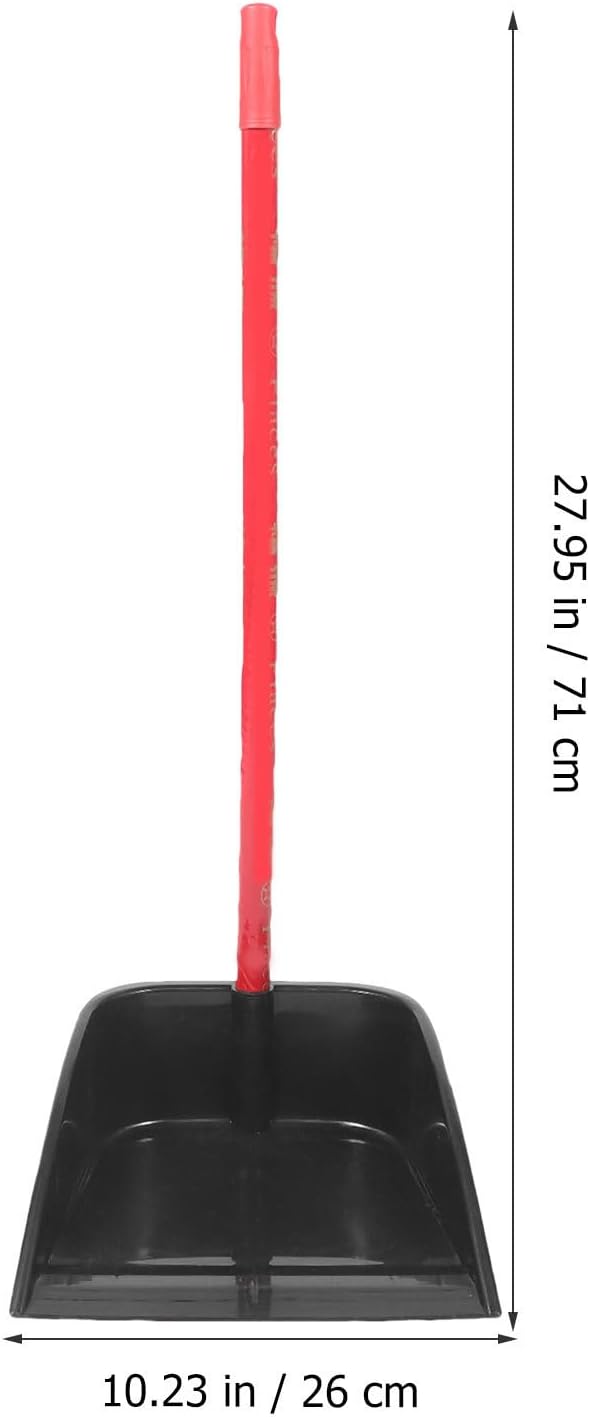 EXCEART Upright Dustpan with Long Handle 27.95 Inch Lightweight Plastic - Image 5