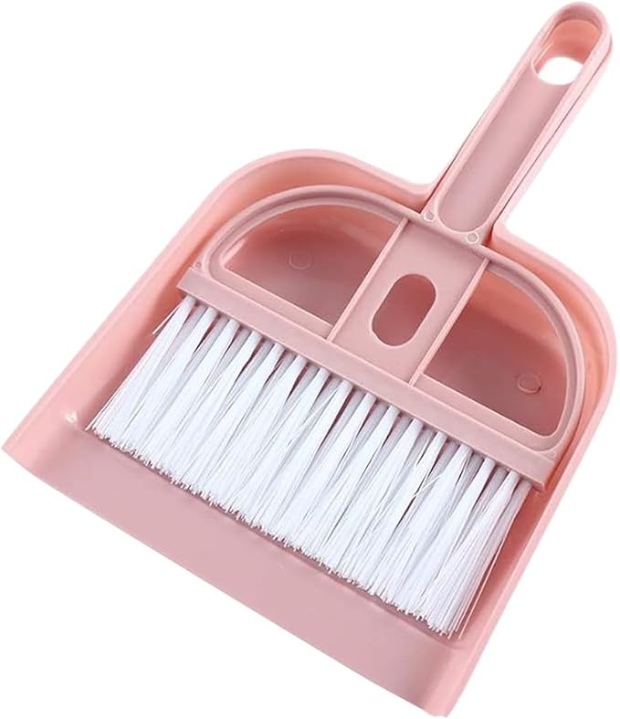 Mini Dustpan and Brush Set, Household Lightweight Portable Dust Pan by Unknown