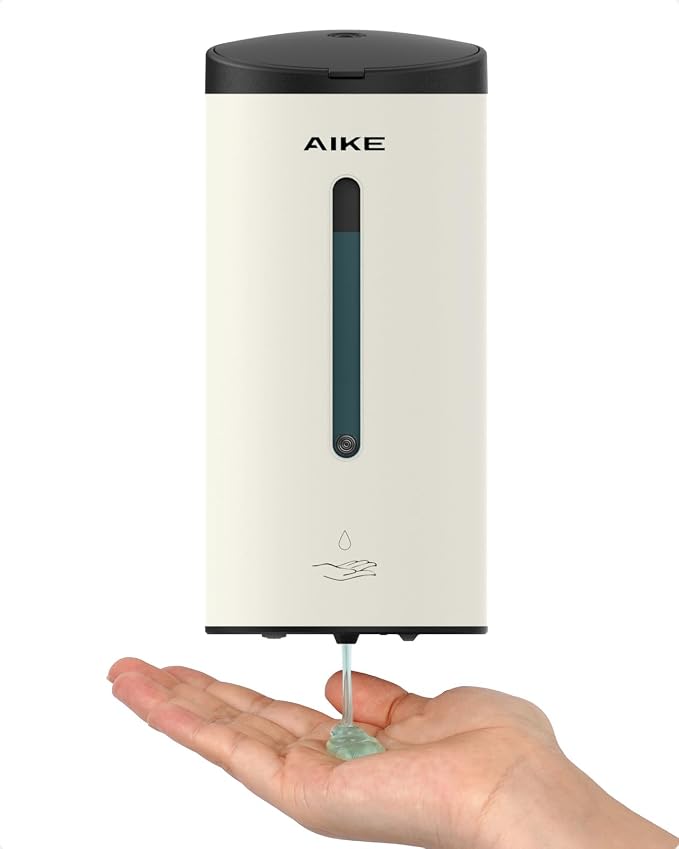 AIKE Automatic Wall Mount Liquid Soap Dispenser, Commercial Stainless Steel by AIKE
