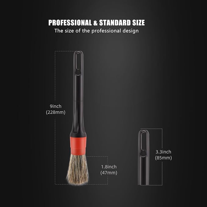 Car Drill Brush, Drill Brush Attachment SPTA 5Pcs Detachable Car Care Detailing - Image 4